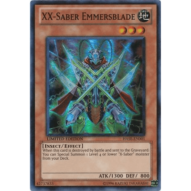 XX-Saber Emmersblade - HASE-EN001 - Super Rare