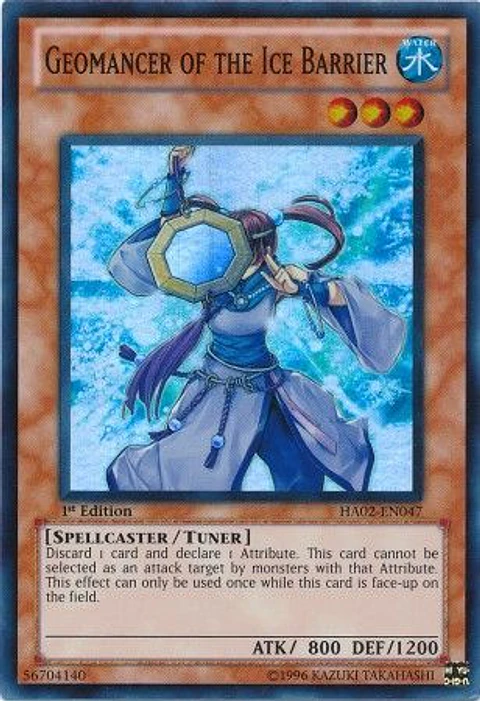 Geomancer of the Ice Barrier - HA02-EN047 - Super Rare