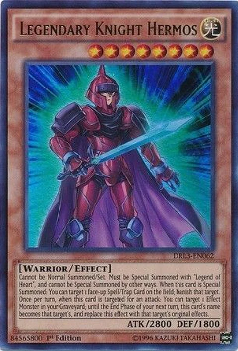 Legendary Knight Hermos - DRL3-EN062 - Ultra Rare