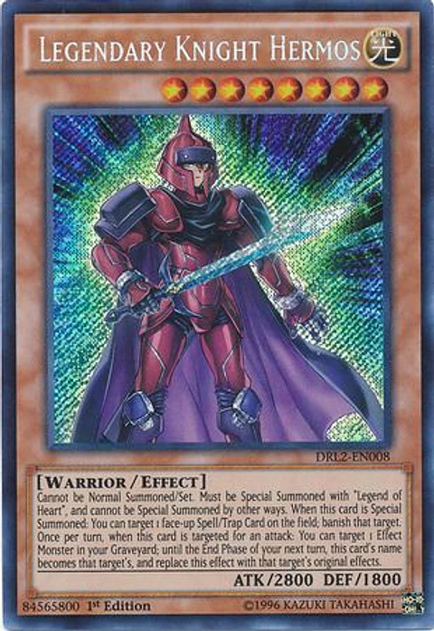 Legendary Knight Hermos - DRL2-EN008 - Secret Rare