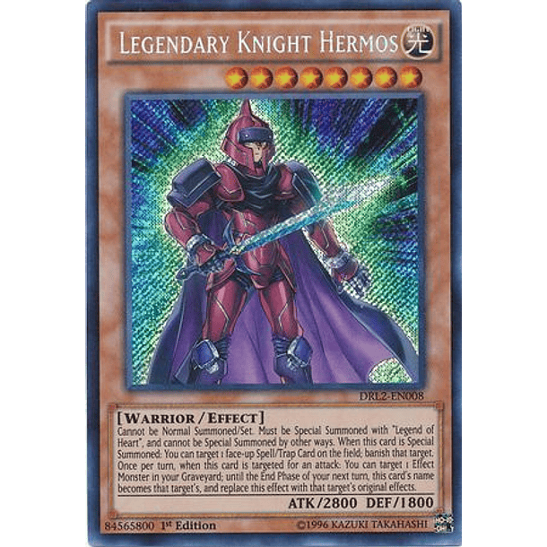 Legendary Knight Hermos - DRL2-EN008 - Secret Rare