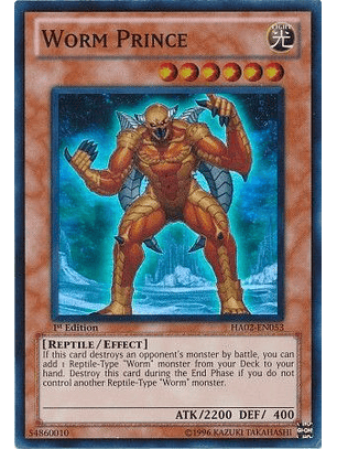 Worm Prince - HA02-EN053 - Super Rare