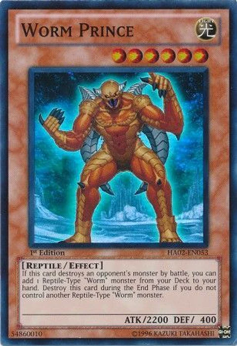 Worm Prince - HA02-EN053 - Super Rare
