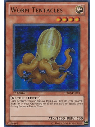 Worm Tentacles - HA03-EN023 - Super Rare