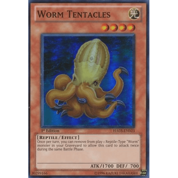 Worm Tentacles - HA03-EN023 - Super Rare