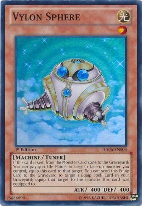 Vylon Sphere - HA06-EN004 - Super Rare