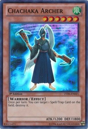 Chachaka Archer - ZTIN-EN021 - Super Rare 1