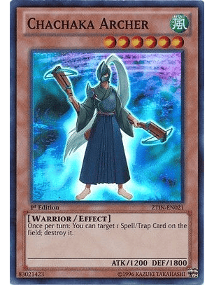 Chachaka Archer - ZTIN-EN021 - Super Rare