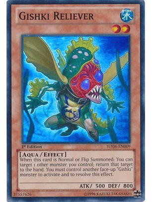 Gishki Reliever - HA06-EN009 - Super Rare 