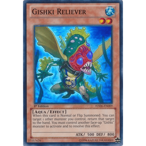 Gishki Reliever - HA06-EN009 - Super Rare 