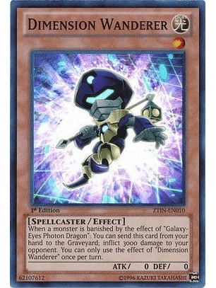Dimension Wanderer - ZTIN-EN010 - Super Rare