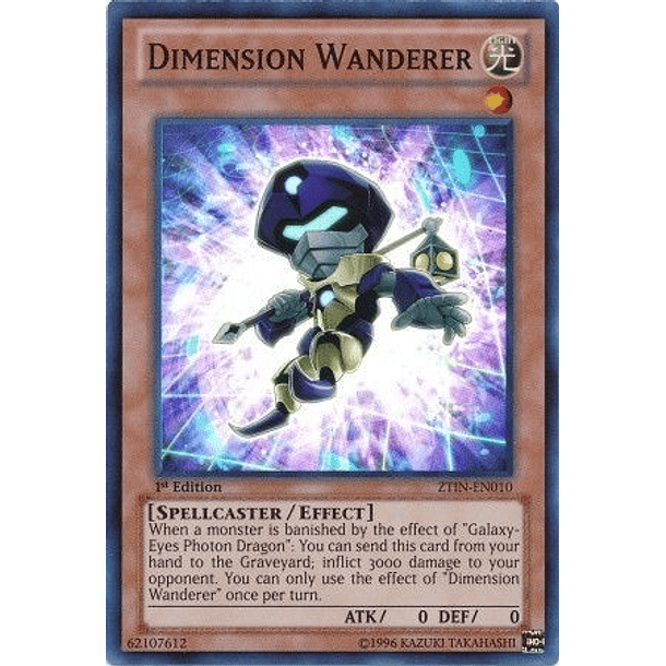 Dimension Wanderer - ZTIN-EN010 - Super Rare