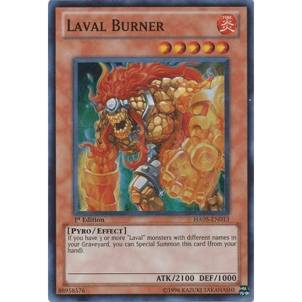 Laval Burner - HA05-EN013 - Super Rare 