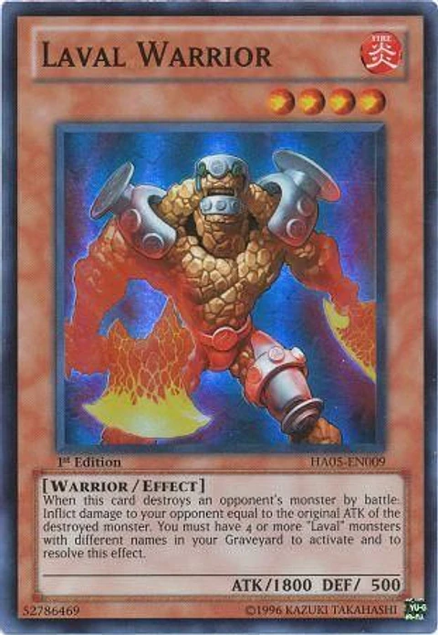 Laval Warrior - HA05-EN009 - Super Rare