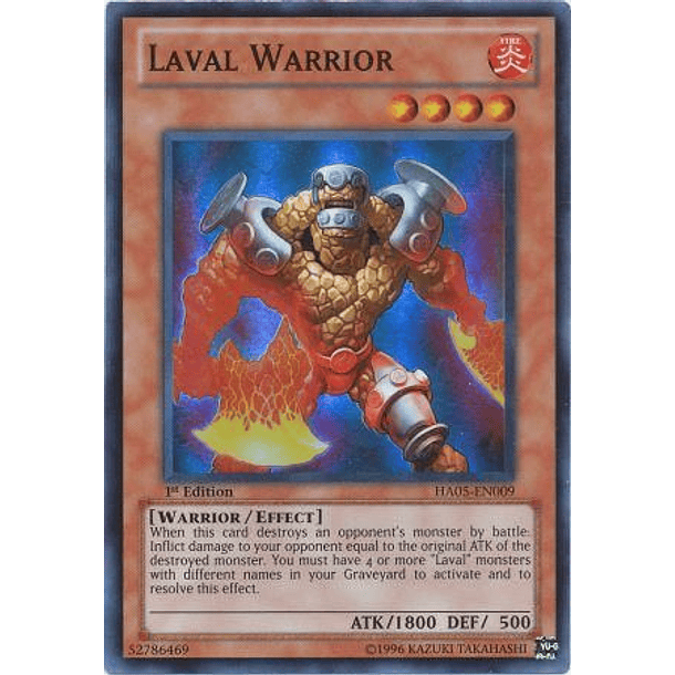 Laval Warrior - HA05-EN009 - Super Rare