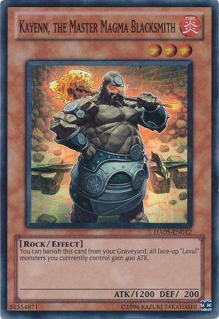 Kayenn, the Master Magma Blacksmith - HA05-EN012 - Super Rare 1