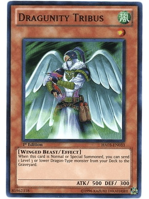 Dragunity Tribus - HA03-EN033 - Super Rare