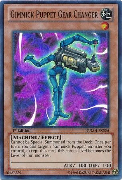 Gimmick Puppet Gear Changer - NUMH-EN006 - Super Rare 