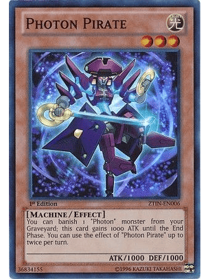 Photon Pirate - ZTIN-EN006 - Super Rare
