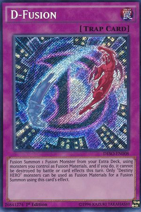 D-Fusion - DESO-EN008 - Secret Rare 
