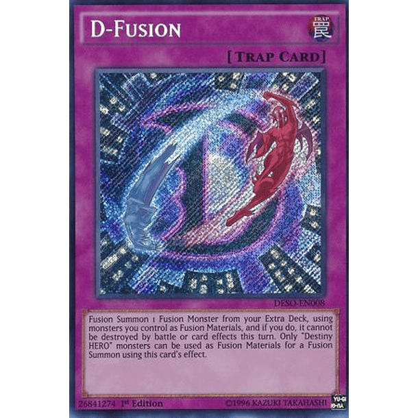 D-Fusion - DESO-EN008 - Secret Rare 