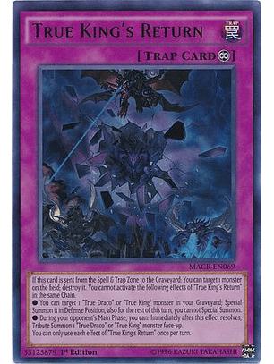 True King's Return - MACR-EN069 - Ultra Rare 