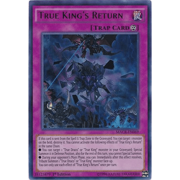 True King's Return - MACR-EN069 - Ultra Rare 