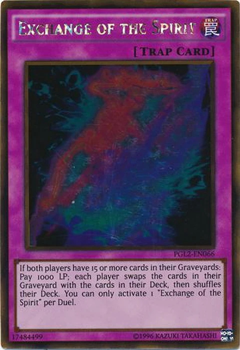 Exchange of the Spirit - PGL2-EN066 - Gold Rare