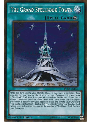 The Grand Spellbook Tower - PGL2-EN057 - Gold Rare