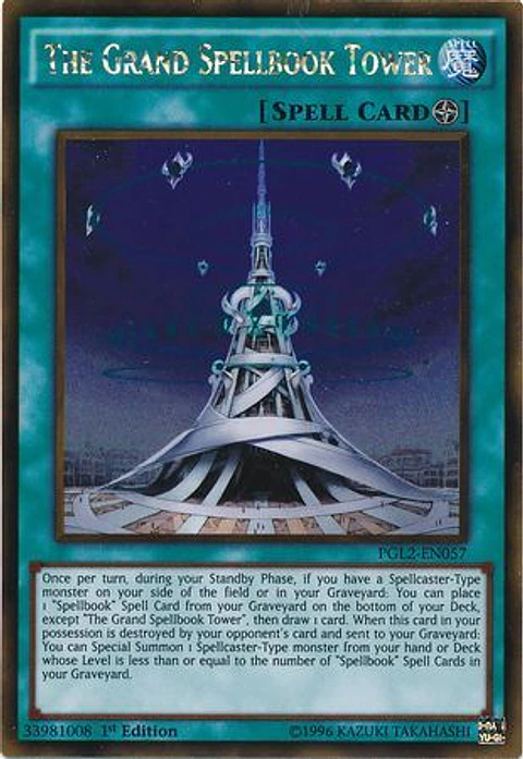 The Grand Spellbook Tower - PGL2-EN057 - Gold Rare