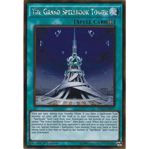 The Grand Spellbook Tower - PGL2-EN057 - Gold Rare