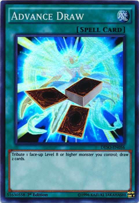 Advance Draw - DESO-EN056 - Super Rare 