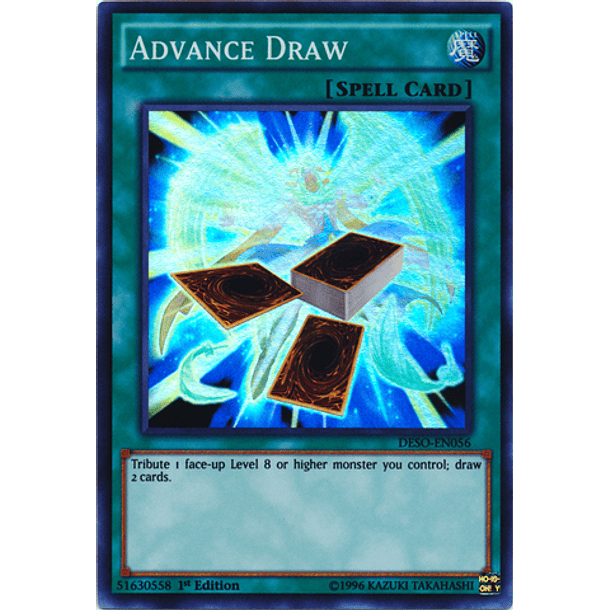 Advance Draw - DESO-EN056 - Super Rare 