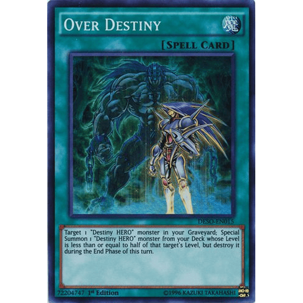 Over Destiny - DESO-EN015 - Super Rare