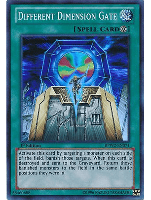 Different Dimension Gate - BPW2-EN071 - Super Rare