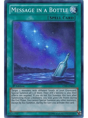 Message in a Bottle - ZTIN-EN015 - Super Rare