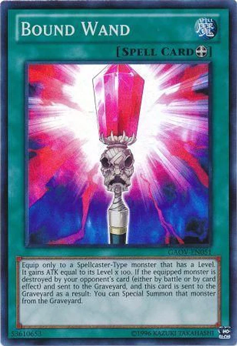 Bound Wand - GAOV-EN051 - Super Rare
