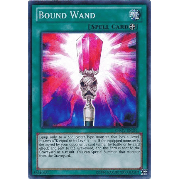 Bound Wand - GAOV-EN051 - Super Rare