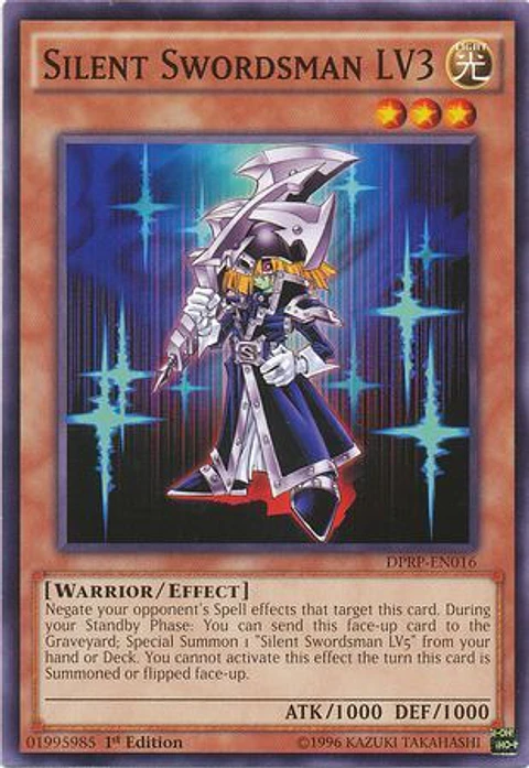Silent Swordsman LV3 - DPRP-EN016 - Common