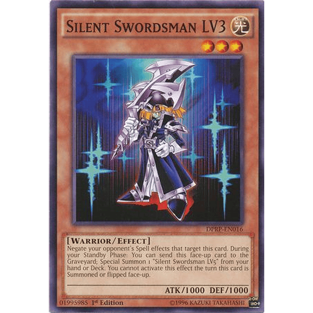 Silent Swordsman LV3 - DPRP-EN016 - Common