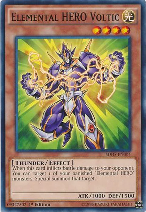Elemental Hero Voltic - SDHS-EN004 - Common 