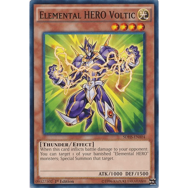 Elemental Hero Voltic - SDHS-EN004 - Common 