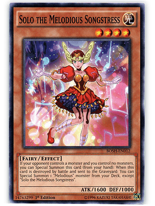 Solo the Melodious Songstress - BOSH-EN012 - Common