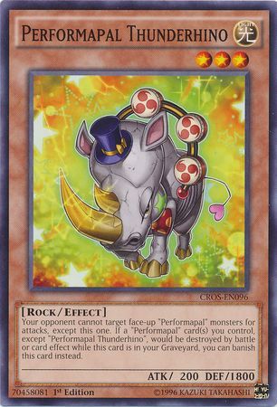 Performapal Thunderhino - CROS-EN096 - Common  1