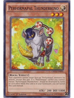 Performapal Thunderhino - CROS-EN096 - Common 