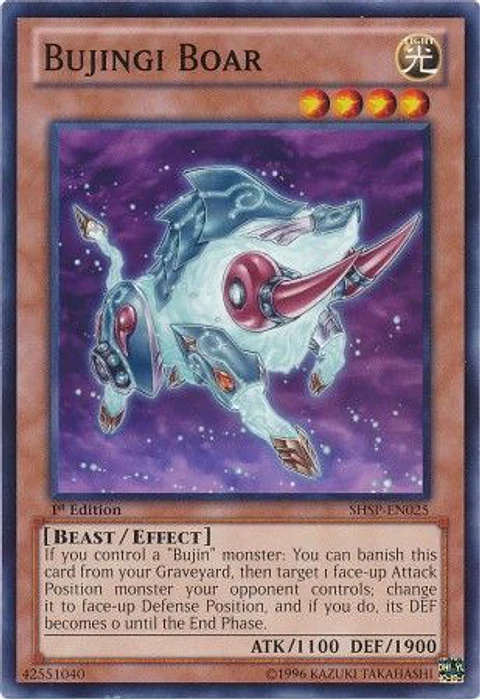 Bujingi Boar - SHSP-EN025 - Common