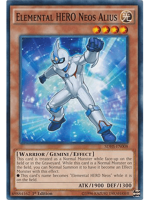 Elemental Hero Neos Alius - SDHS-EN008 - Common 