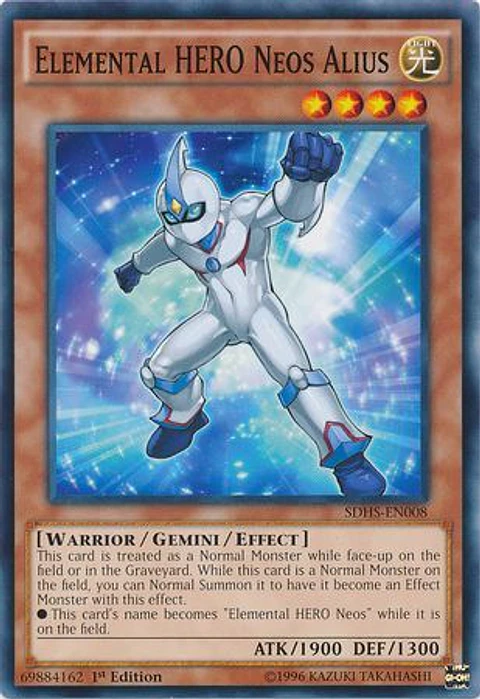 Elemental Hero Neos Alius - SDHS-EN008 - Common 