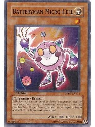 Batteryman Micro-Cell - LODT-EN032 - Common