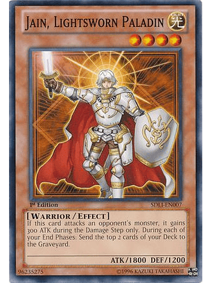 Jain, Lightsworn Paladin - SDLI-EN007 - Common
